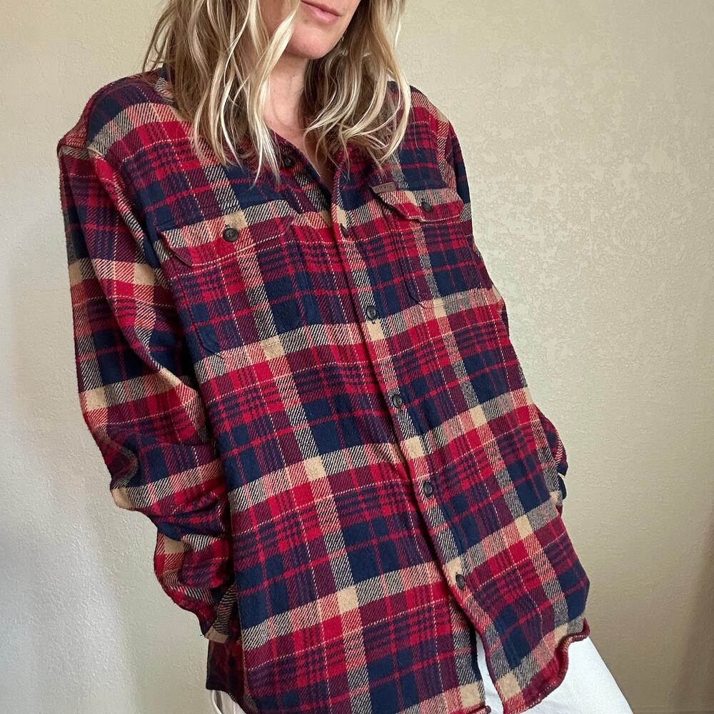 Orvis Flannel Button Up Shirt - Medium